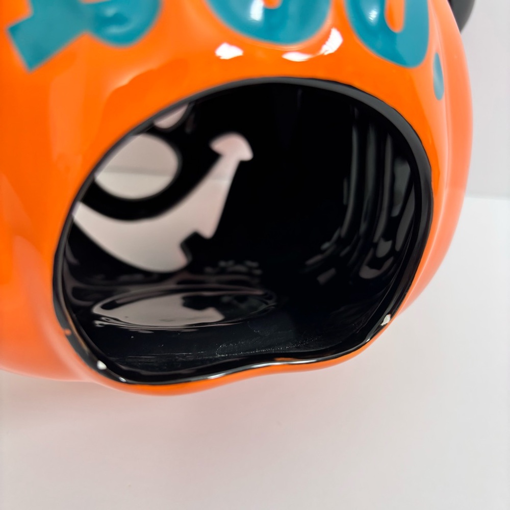 Disney Halloween Mickey Mouse Pumpkin Jack o’ lantern Votive Candle Holder - Picture 5 of 13